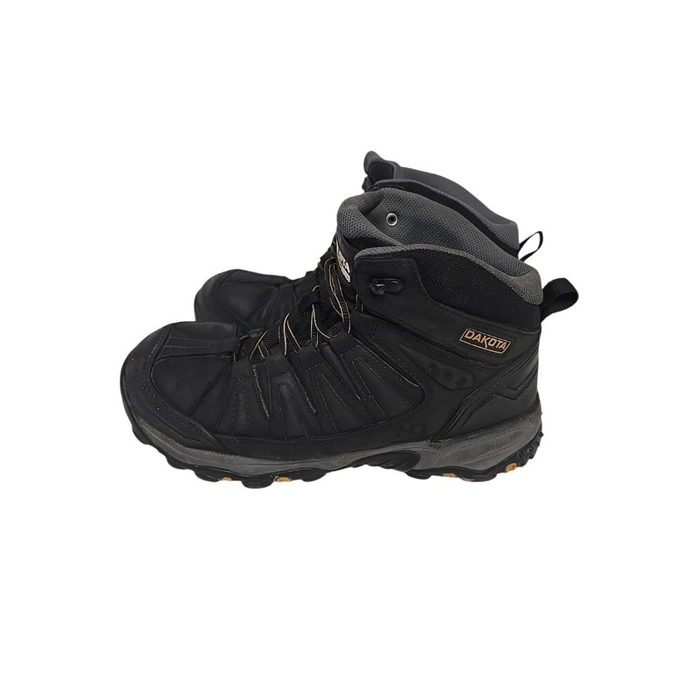 Dakota Men's 6" 2301 Aluminum Toe Comp. Plate WP Work Boots Black Size 9.5W/L - Picture 6 of 8